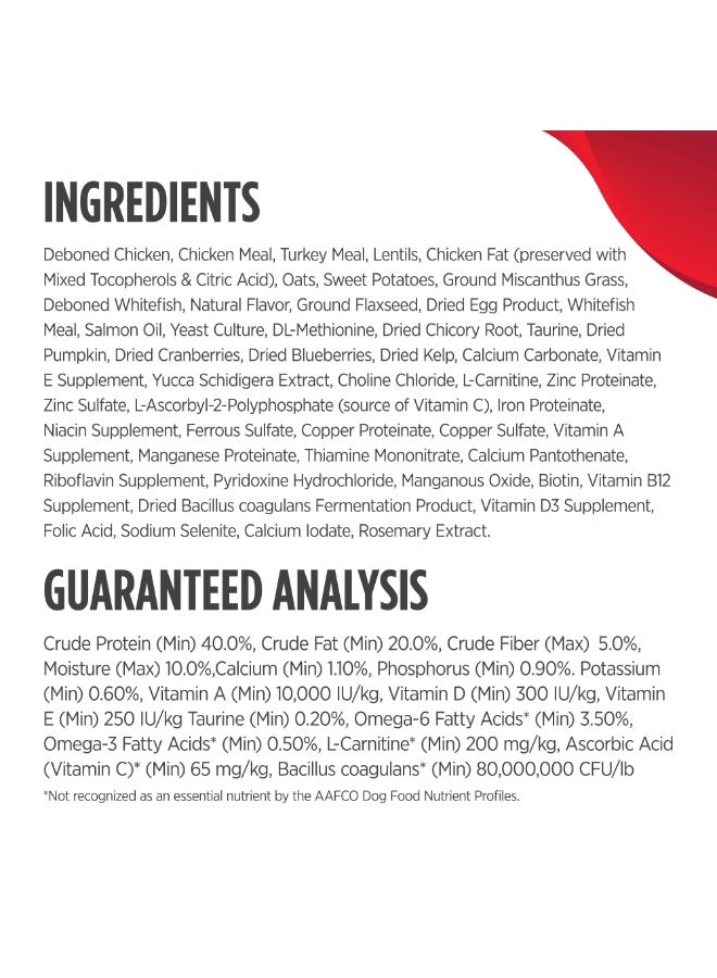 Nulo Digestive Health Adult Cat Chicken & Whitefish Recipe with Patented BC30 Probiotics Dry Cat Food 2kg - Image 4